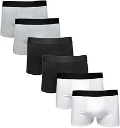 Cueca Infantil Boxer Kit 6 Peças Algodão