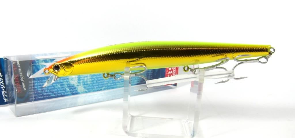 Amazon.co.jp: ジップベイツ ミノー ザブラシステムミノー139S