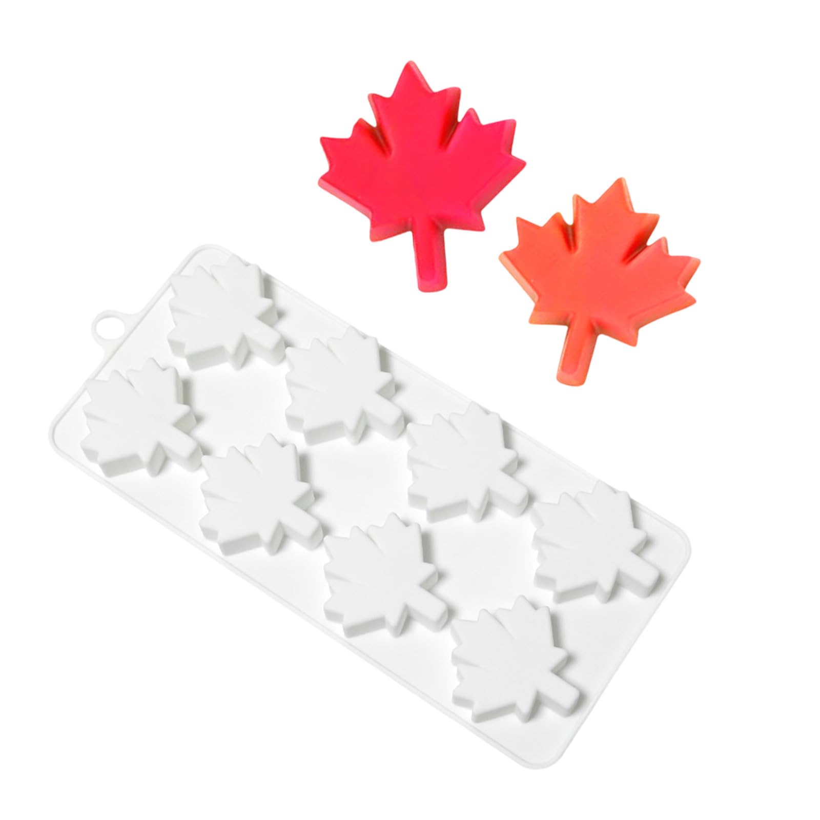 Kalttoy Mcm615 Fondant Chocolate Molds Maples Shape Silicone Molds Mousses Cake Decorating Tool Soap Easily To Clean Maples Silicone Mold Dessert Mold For