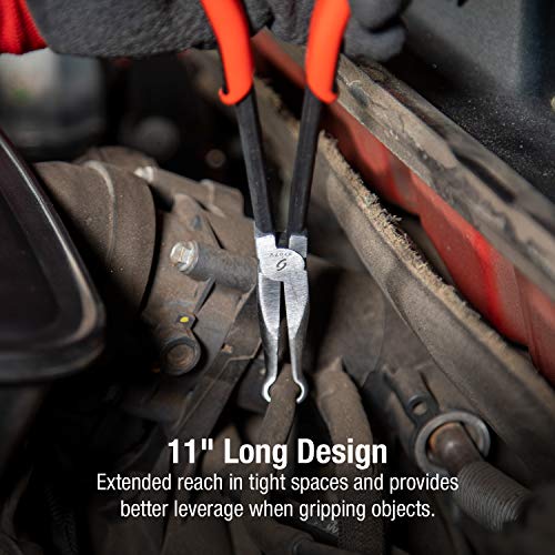 Sunex Tools Sunex 3703V 11" Hose Gripper Plier Set,Red #TOP6