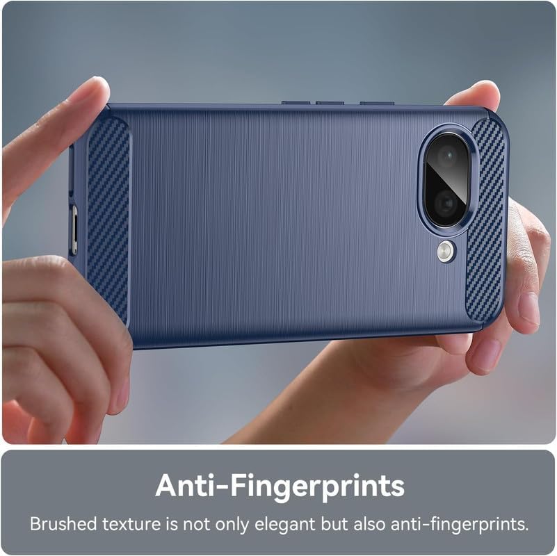 Image of Basic Case for Google Pixel 9A (Carbon Fibre Blue)