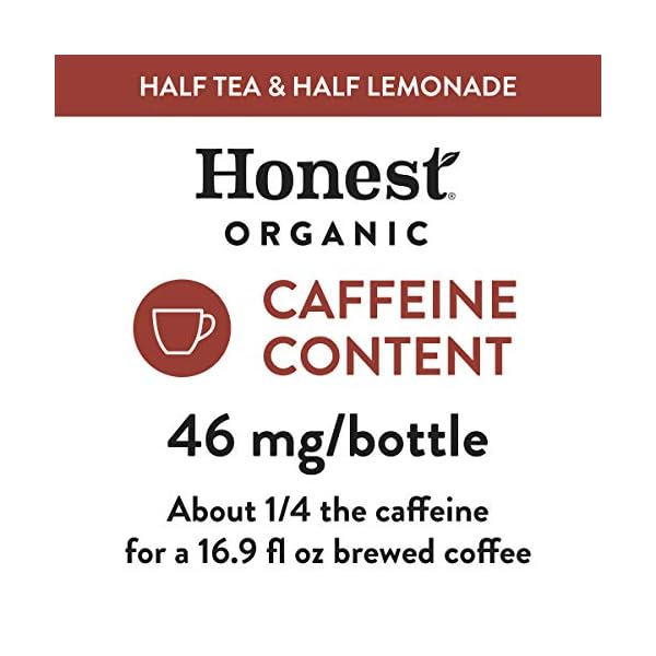 Honest Tea Organic Fair Trade Half Tea & Half Lemonade Gluten Free, 16.9 Fl. Oz, 12 Pack