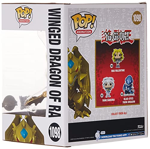 Funko Pop! Winged Dragon of Ra Exclusive 6 inch Figure 1098, Gold - Image 4