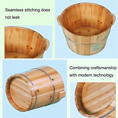 Cubeta de Madera para Spa de Pies, Masaje y Sauna miniatura 2