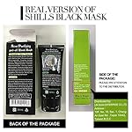 SHILLS Blackhead Remover, Pore Control, Skin Cleansing, Purifying Bamboo Charcoal, Peel Off Face Mask,1 Bottle(1.69 fl. oz) - Image 5