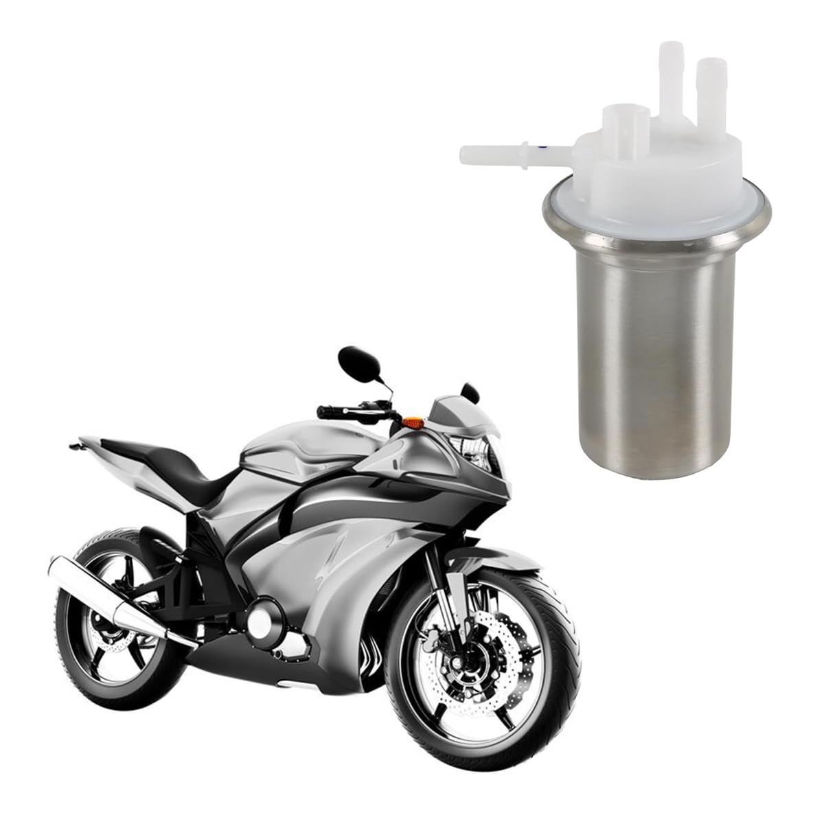 Bomba de combustible eléctrica de gasolina para Honda CBF 125 (2009-2014). Reemplaza 16700-KWF-952.