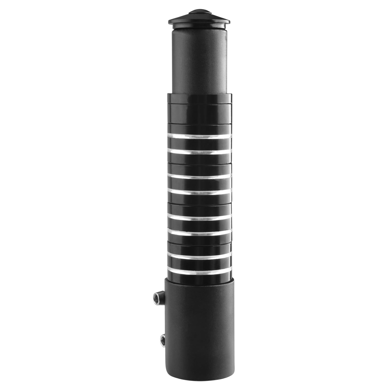 TRIWONDER MTB Bicycle Bike Fork Stem Extender Handlebar Riser Adaptor Aluminum Alloy Head Up Adapter (Black with Silver, 185mm) — image 1