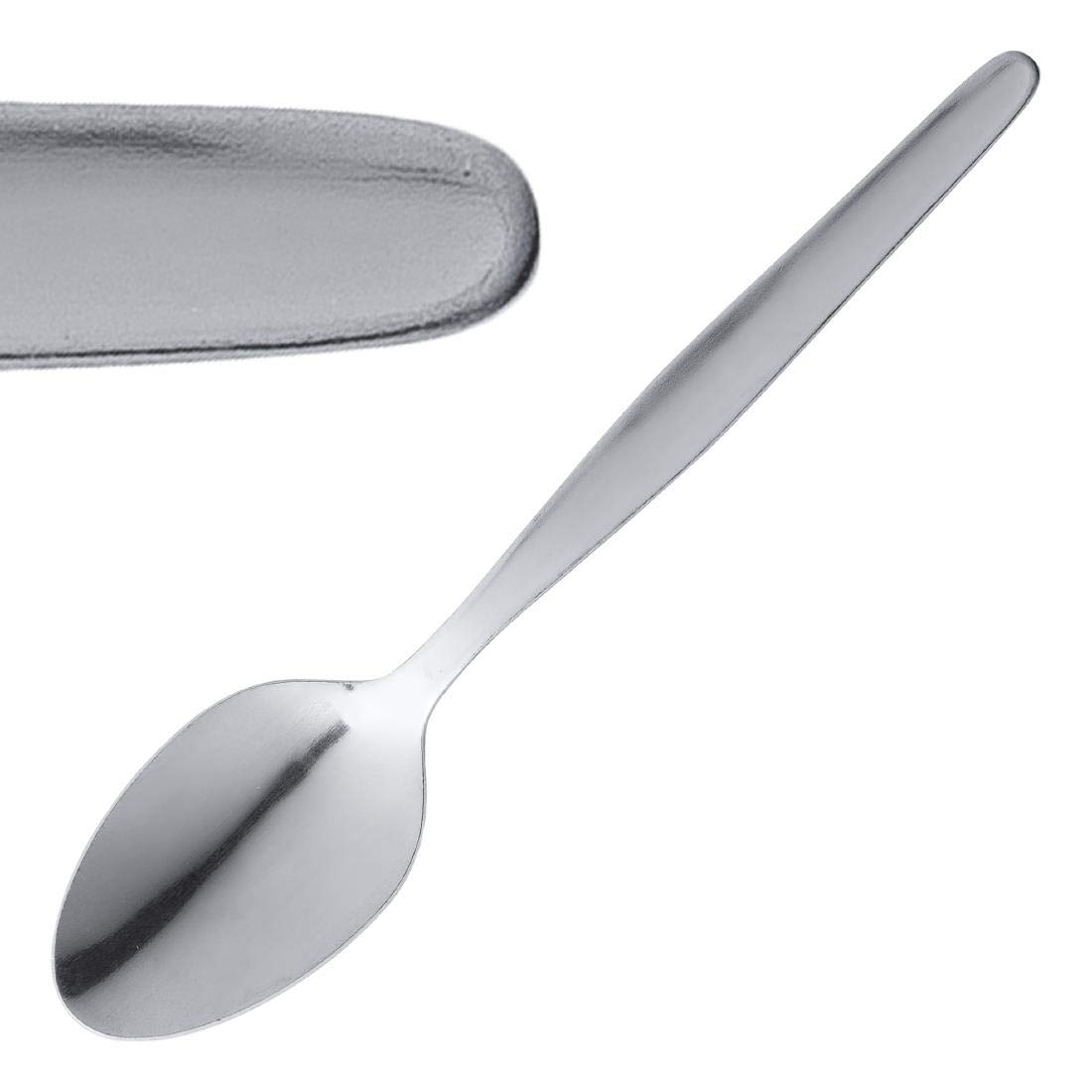 Olympia CB066 Kelso Childrens Spoon 18/0 Stainless Steel Teaspoon Cutlery(pack of 12), Silver