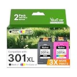 Cartouches d'encre 301XL pour cartouches d'encre HP 301 compatibles avec HP Envy 4500 4501 4502 4503 4504 4507 4508 5530 5532 5534 5535 5536 5539 Compatible avec Officejet 46300 Référence produit : 4631. 4632, 4634, 4635, 4636, 4639, 3600, 2620, 2622, 2624, Deskjet 1000, 1010, 1050, 1510, 1512, 1513, 1514, 2000, 2050. 050 A 200 054A 2510 2511 2512 2514 2540 2541 2542 2543 2544 2545 2546 2547 2548 2549 2550 3000 3050 3052. 3054A Imprimante 3055 3057 3059.