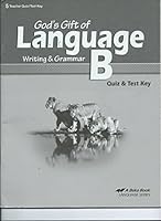 Gods Gift of Language B: Writing & Grammar: Quiz & Test Key 0135038030 Book Cover