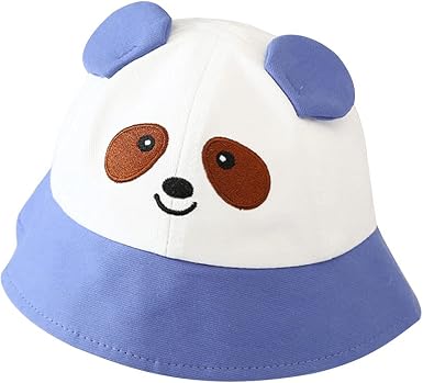 YueLian Panda Pattern Bucket Hat 