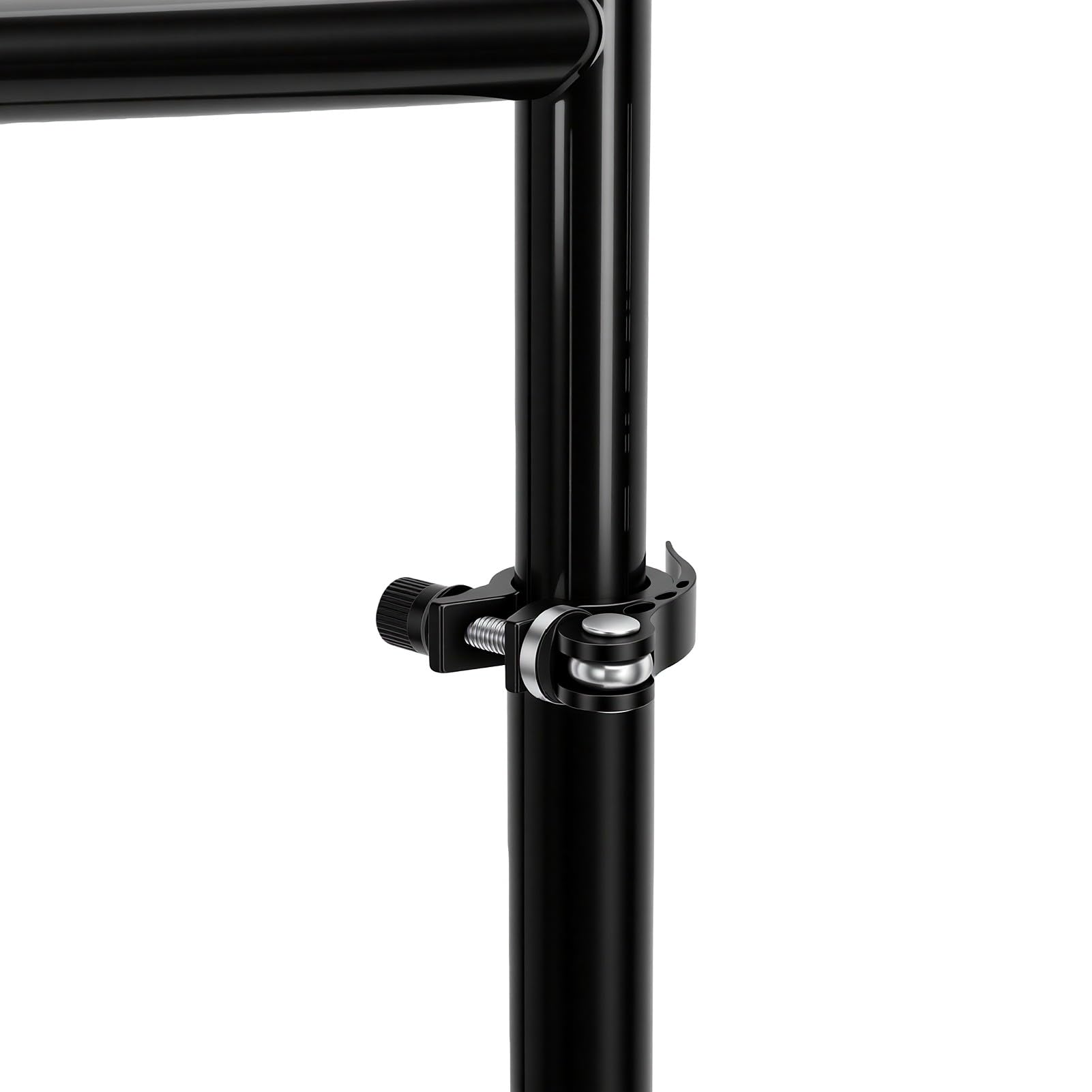 Topiky Maniglia di Supporto Posteriore per Cart, Poggiapiedi in Metallo | Heavy Duty Safety Handle Rail, U Shaped Round Pipe, Adjustable Height, for EZGO and