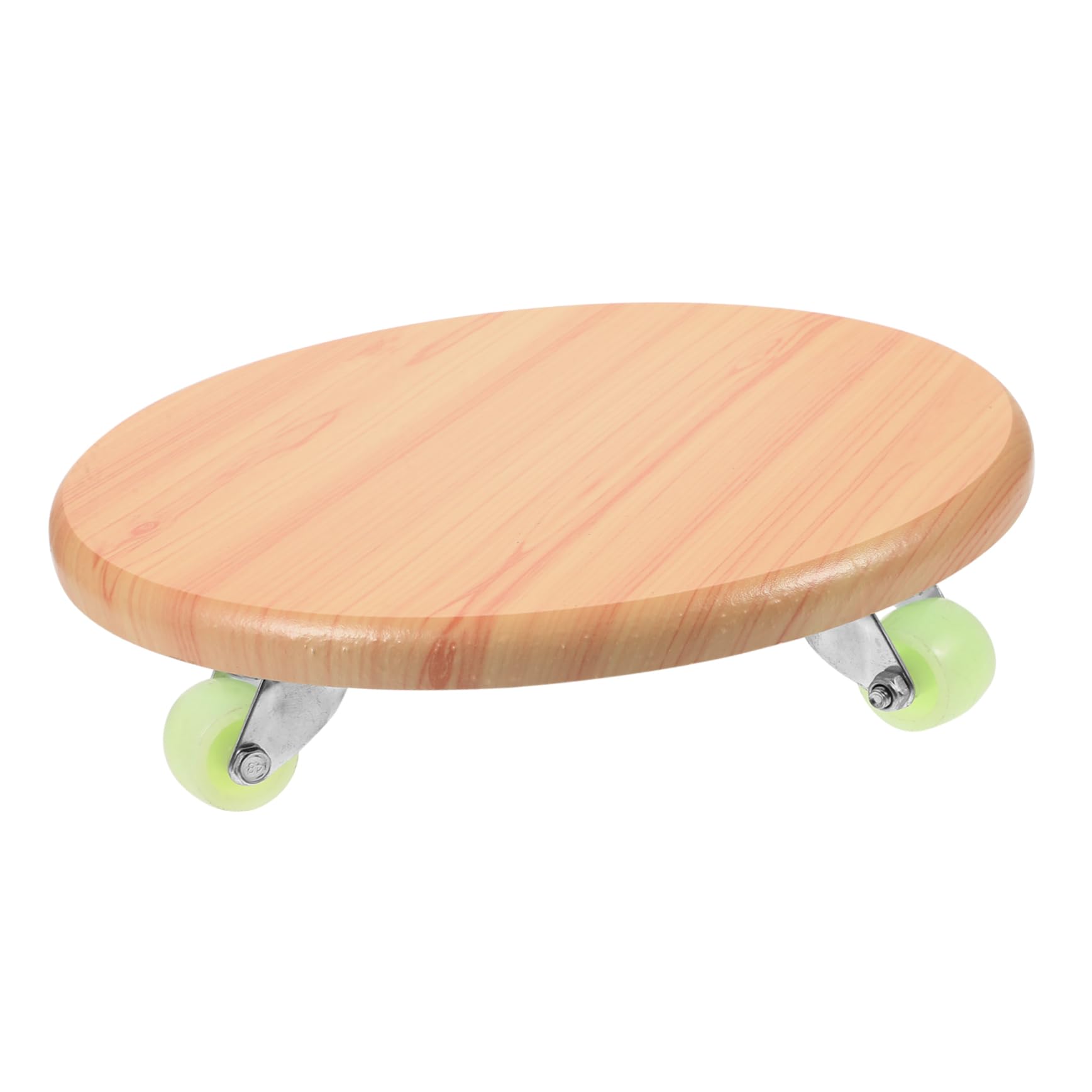 ERINGOGO Low Rolling Stool with Wheels Pedicure Chair Ergonomic Swivel Design for Home Salon and Spa Use Surface with Wheels Height