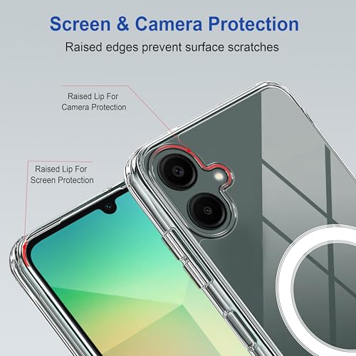 Image of amazon basics Back Case Cover for Samsung Galaxy A06 |Scratch-Resistant Back Case Cover | Clear