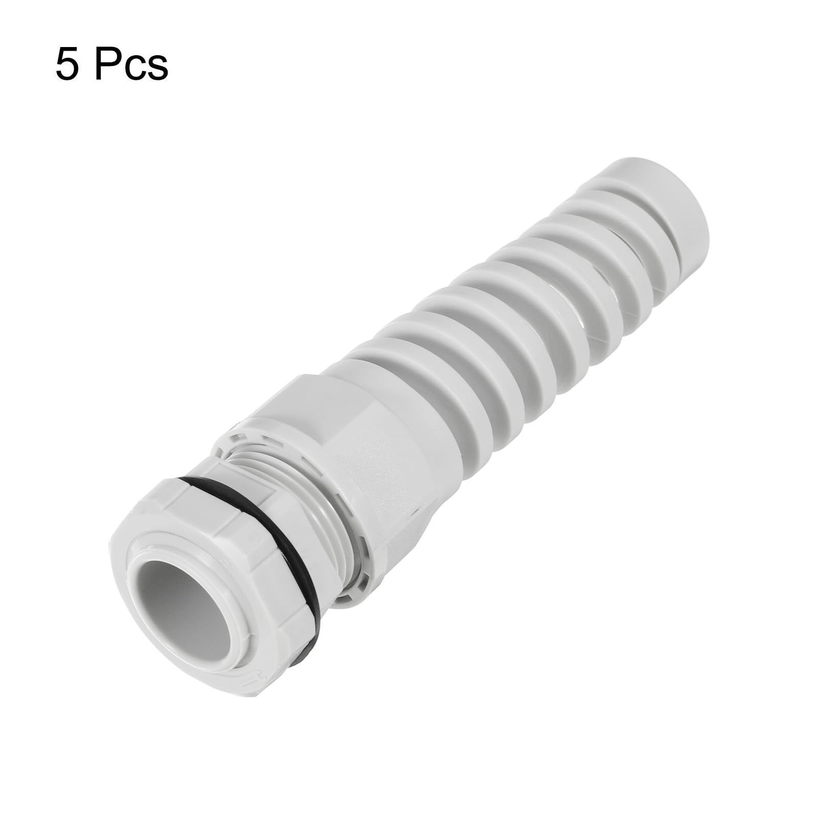 PG21 Cable Gland Waterproof Connector Plastic Wire Joints Black For 13-18mm