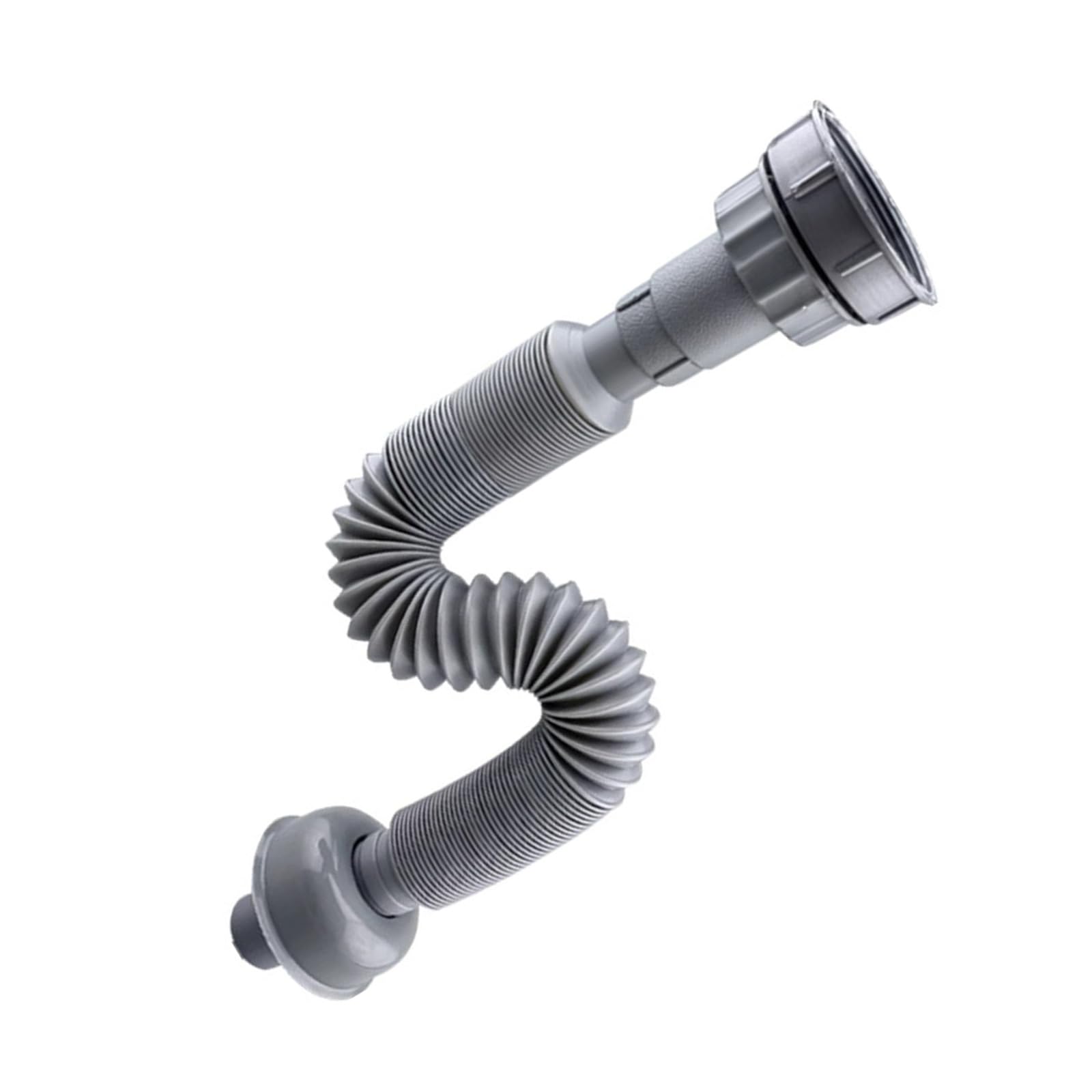 Lxjlxd Multicolor Upgrades Abs Kitchen Sink Drainage Pipe Suitable For 32/45 / 56 Mm Connectors Smooth Inner Wall Design Clogging Unclogged Sink Drain
