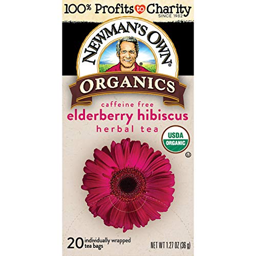 Newman's Own Organic Elderberry Hibiscus Tea #TOP15