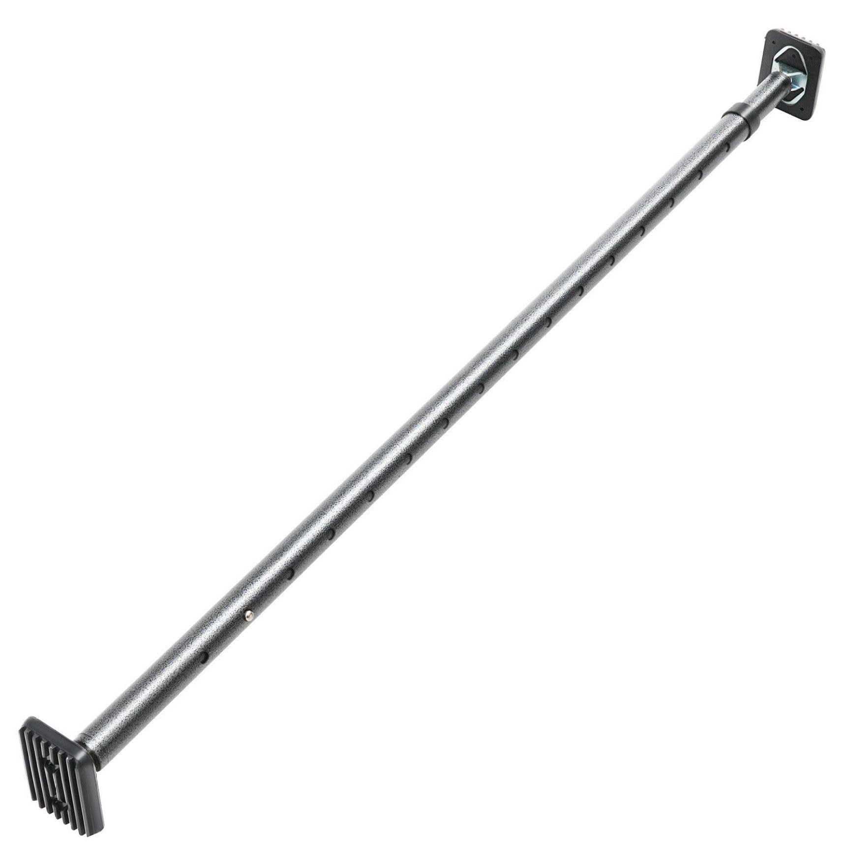cargo bar adjustable 40-73", heavy duty truck bed stabilizer - pickup truck load bar stop sliding, minitruck, secure transportation