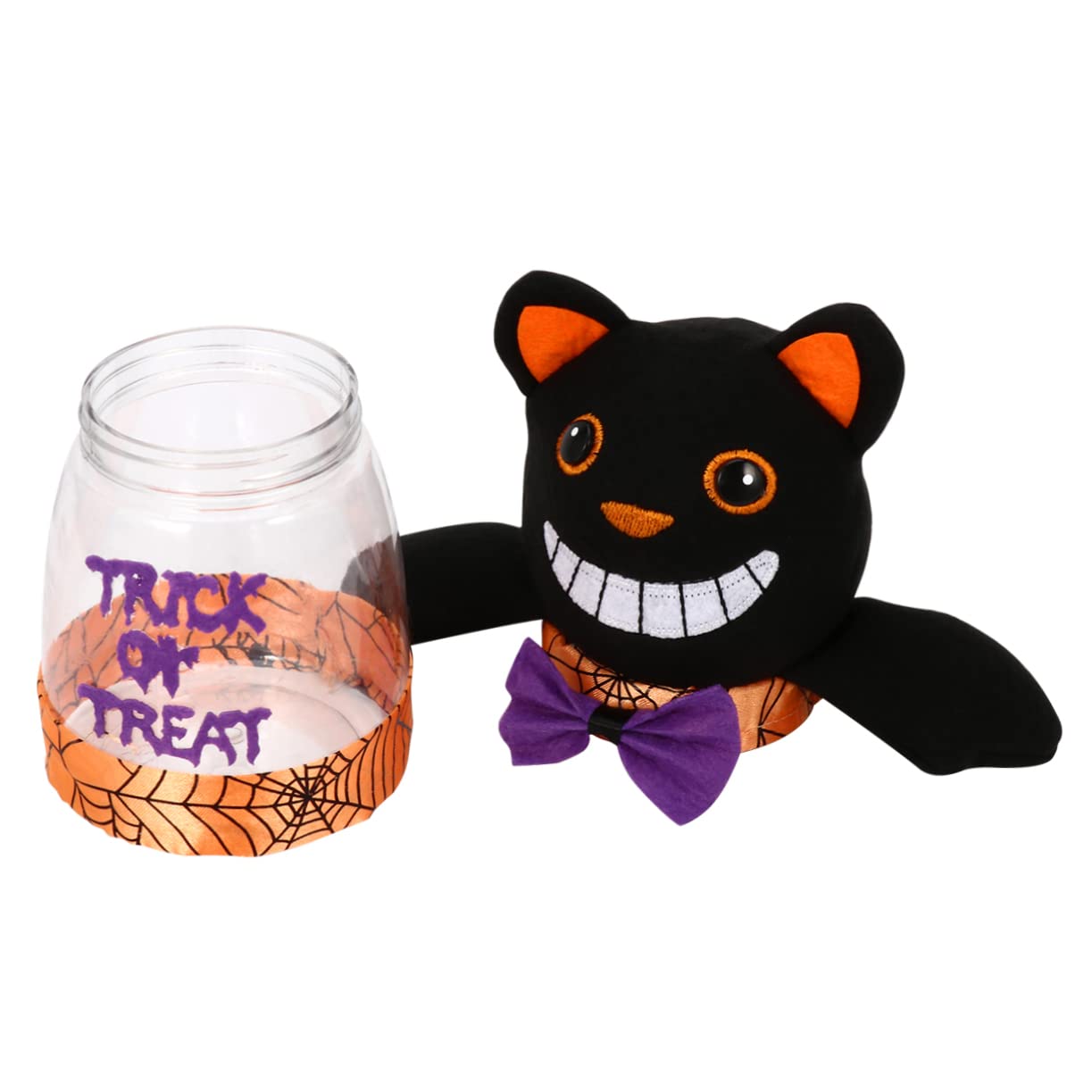 Amazon｜SEWACC 1個 ハロウィン キャンディ ジャー ハロウィン