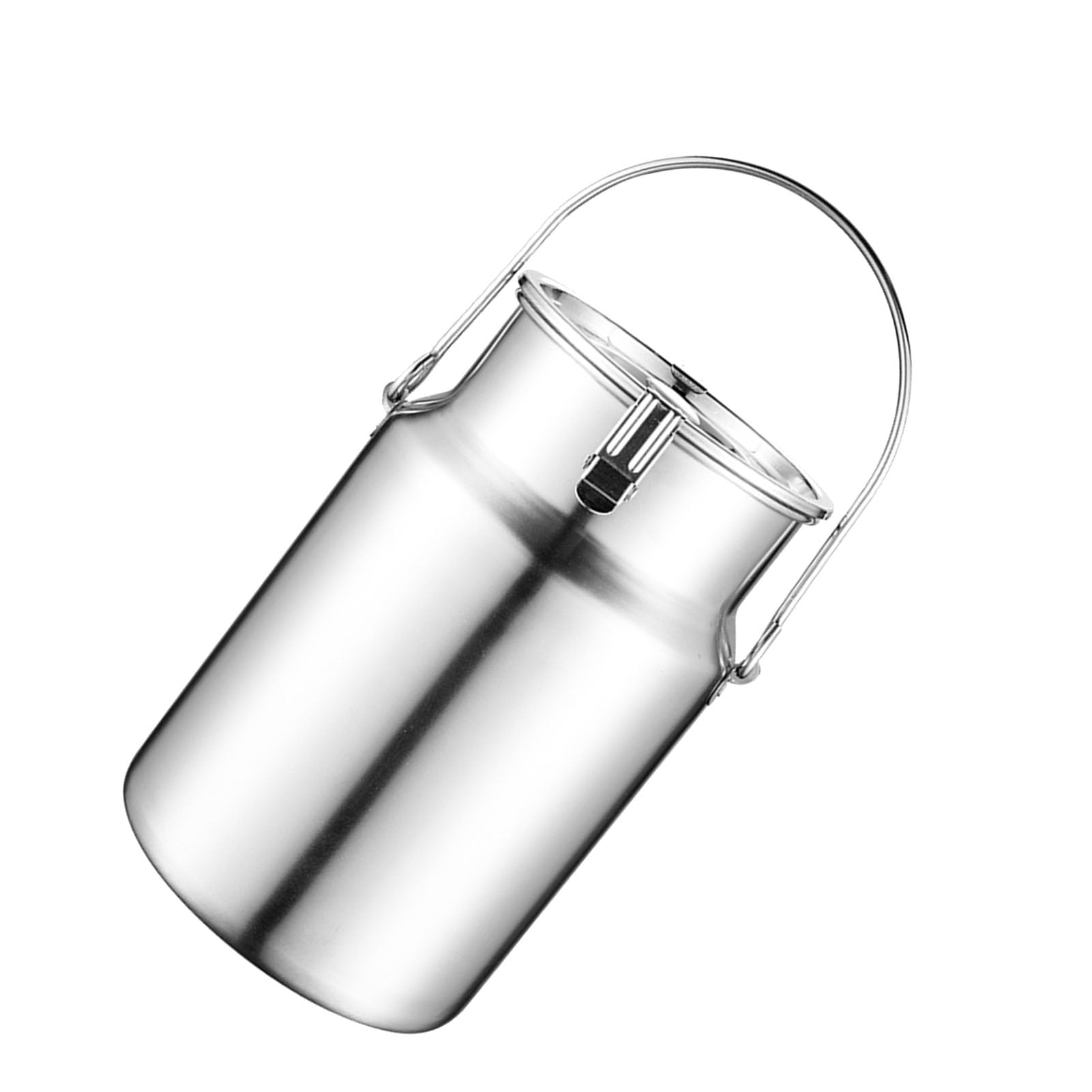 Sta Stahl-Milchkanne – 3 l/5 l/10 l, robuster Milchkännchen mit Deckel, Weineimer, Flüssigkeitsaufbewahrungseimer, Tragegriff für einfachen Transport