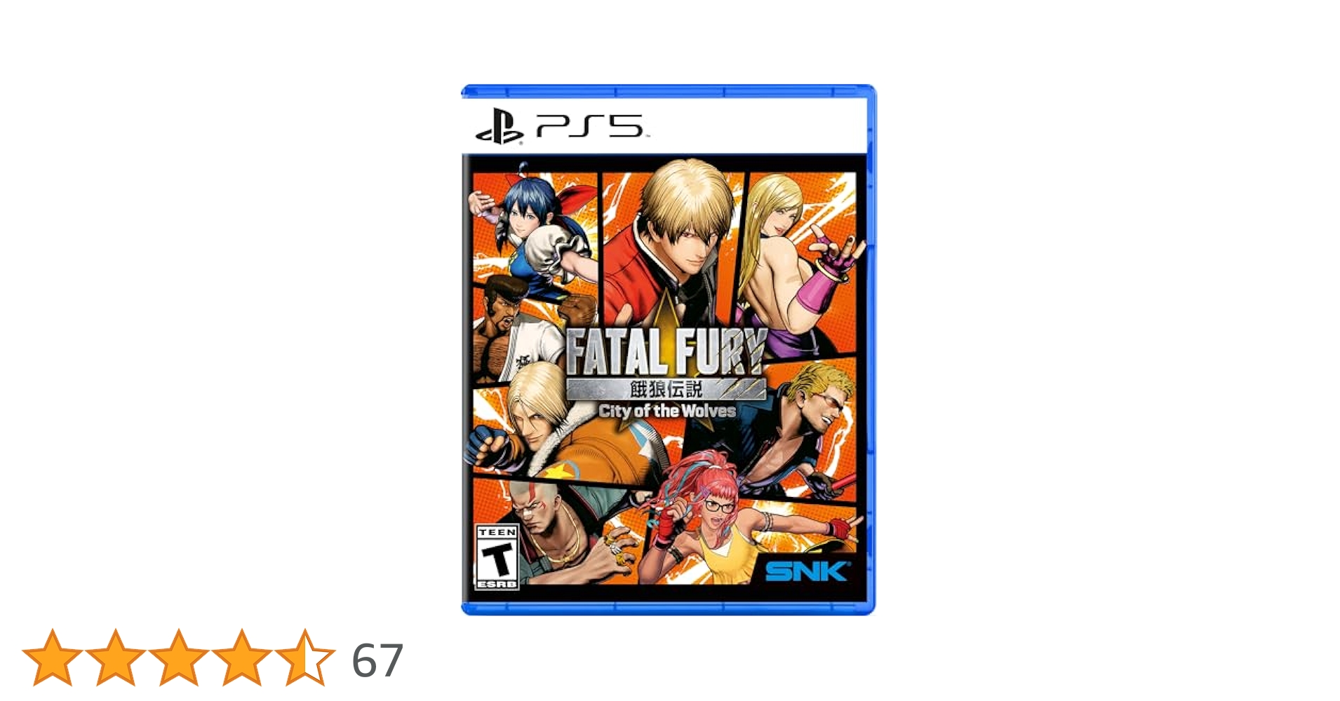 餓狼伝説　Ｃｉｔｙ　ｏｆ　ｔｈｅ　Ｗｏｌｖｅｓ　ＳＰＥＣＩＡＬ　ＥＤＩＴＩＯＮ／ＰＳ５ FATAL FURY City of the Wolves Special Edition PS5
