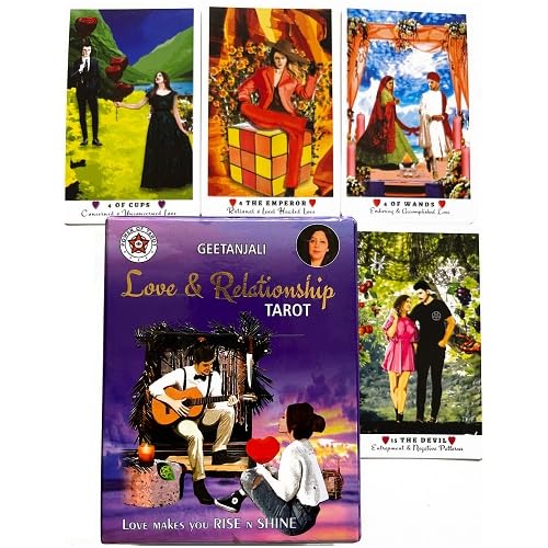 Buy Tarot Cards :Love & Relationship Tarot A Bundle of Love with 78 ...