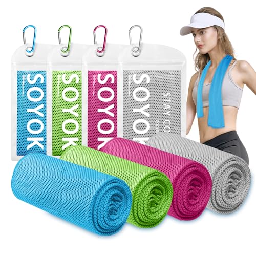 4 Packs Cooling Towels, 40