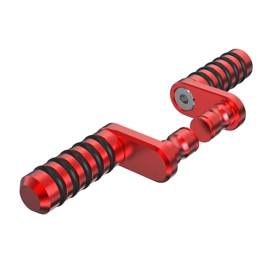 Qgqfdeyunb Red Gear Shifter For Aprilia Rs660 For Mille-R Rsvr For Tuono V2 660 Gear Shift Lever Peg Rear Brake Pedal Shift Lever Toe Pegs(Red)