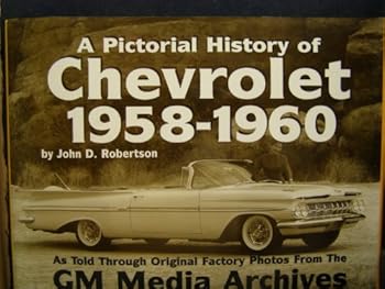 Hardcover Pictorial History of Chevrolet 1958-1960 Book