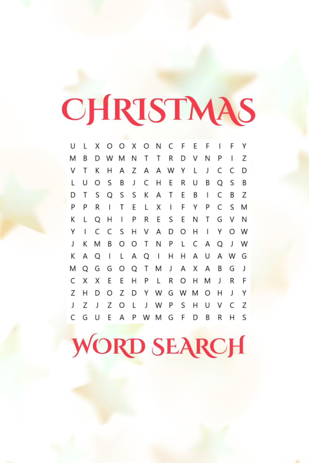 Christmas Word Search: 110 pages of holiday fun Word Search puzzles with solutions for lovers of all things Christmas | 6x9 inches