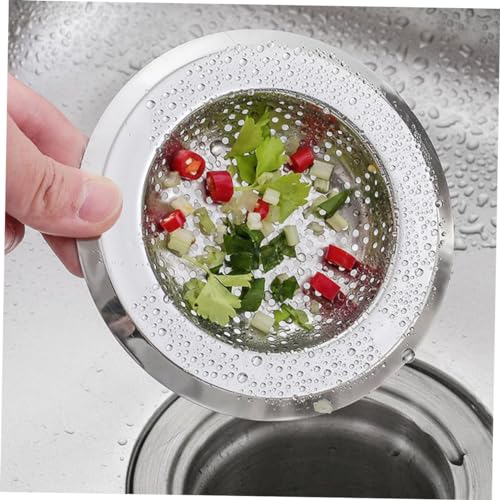 Filtro para fregadero de cocina de acero inoxidable 4 piezas miniatura 7