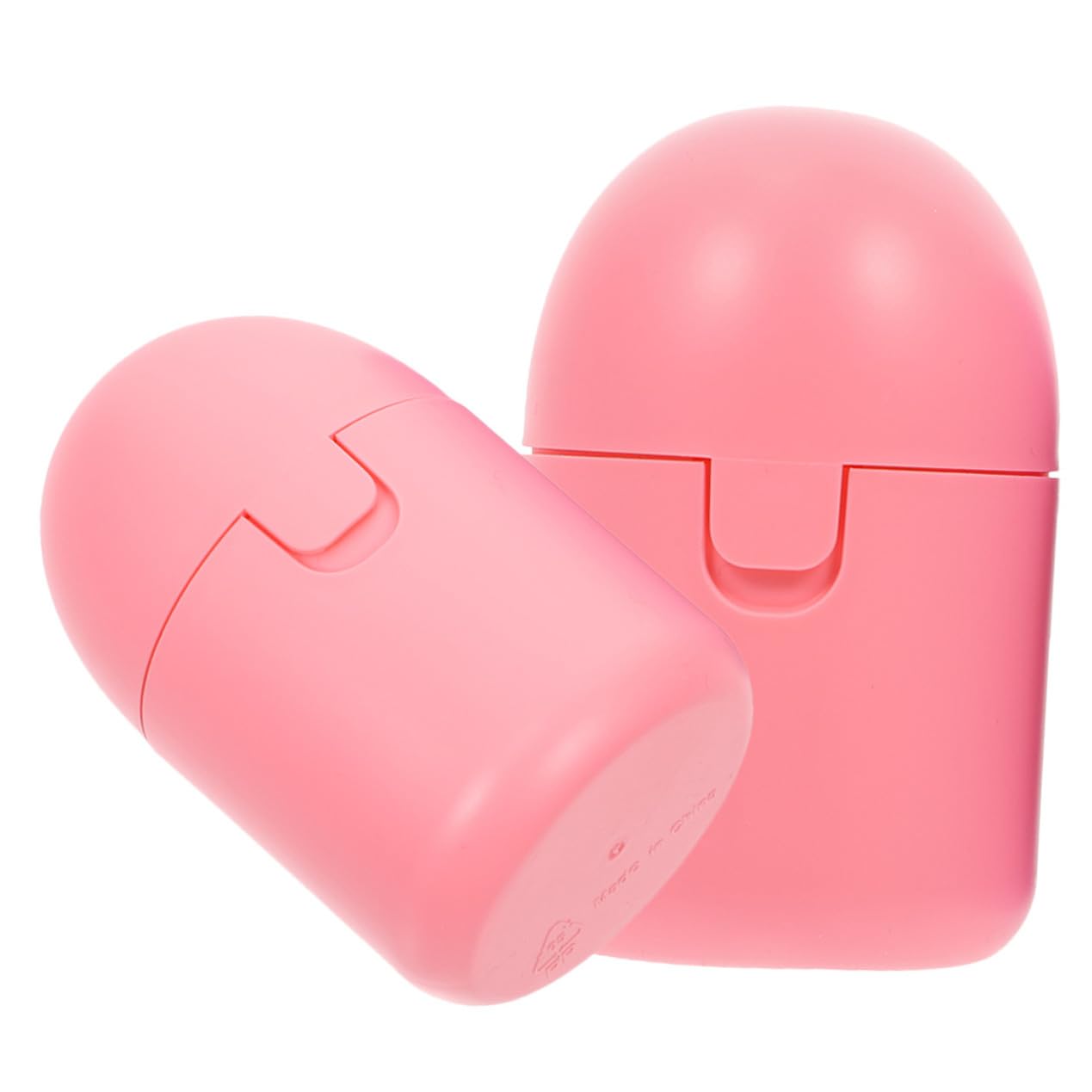 Sterilization Storage Box 2pcs Heat-Resistant Portable Case Pink Compact Holder for Female Hygiene and Period Care