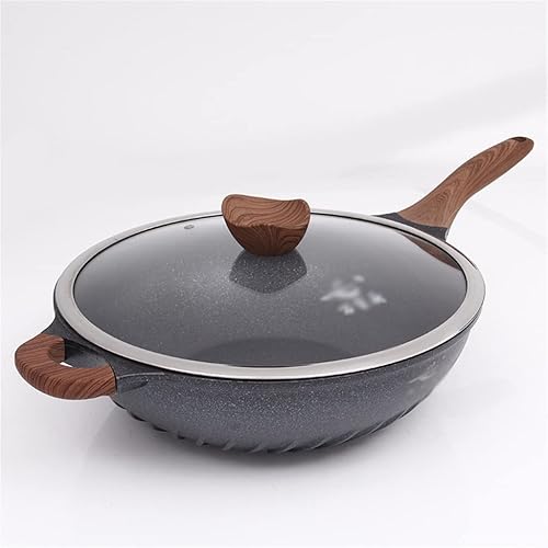 DANN - Sartén antiadherente olla de inducción sartén de gas multifuncional sartén para freír utensilios de cocina