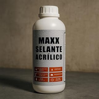 Selante Acrílico 1L para Vedação Impermeabilização Acabamento Interno e Externo