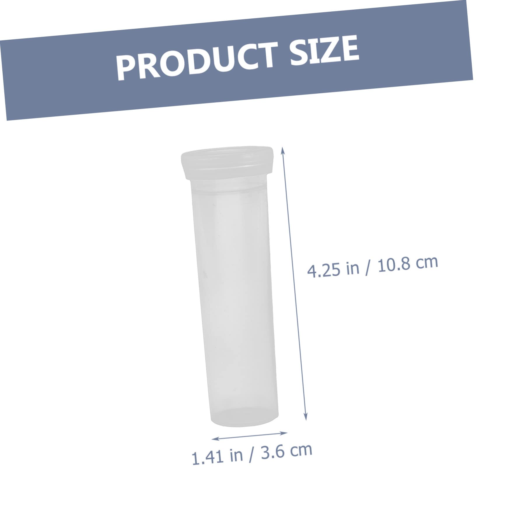 FUNOMOCYA Pcs Flower Preservation Tubes Small Culture Tubes for Florists for Long-Lasting Flower Freshness