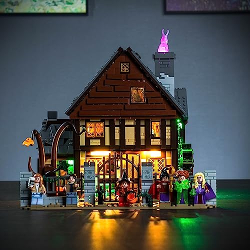 Led Light Kit for Lego Hocus Pocus Lighting Set for Lego 21341 Disney Hocus Pocus The Sanderson Sisters Cottage - Image 2