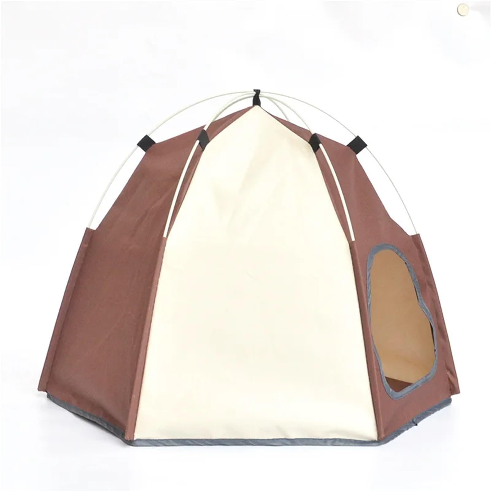 Tentpour animaux de compagnie Tente pliable portable for animaux de compagnie, niche for chien, chat, chiot, clôture facile à utiliser, 6 angles, maison d'extérieur for grands chiens, étanche à la plu
