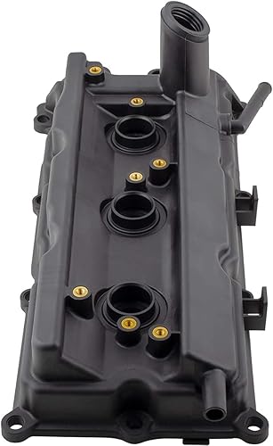 Miniatura 7 de Tapas de válvula de motor izquierdo + derecho con junta compatibles con Niss-an 350Z 2003-2006, Infini-ti FX35 2003-2008, G35 2003-2007, M35