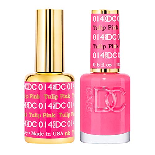 DND DC Duo Gel + Polish - 014 Tulip Pink