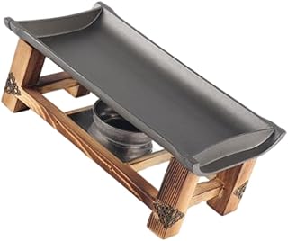 Yardwe 1 Conjunto De Fogão Para Churrasco Grelhador De Acampamento Portátil Grelhador A Carvão Interior Grelhador A Carvão Portátil Grelhador A Carvão Japonês Grelhador Japonês Servindo