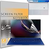 2 Pack Matte Anti-Glare Screen Protector & Keyboard Cover For Samsung Galaxy Book Flex 15.6' 10th...