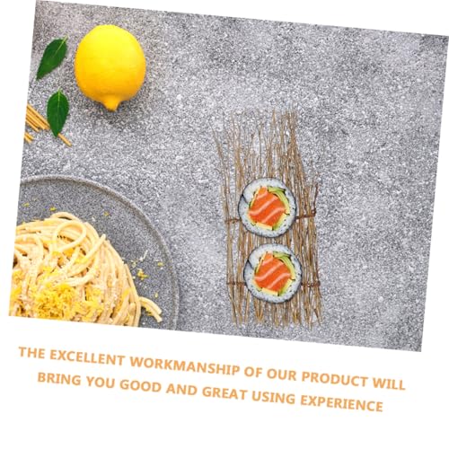 Set 4 platos japoneses para sashimi en forma de cerca miniatura 3