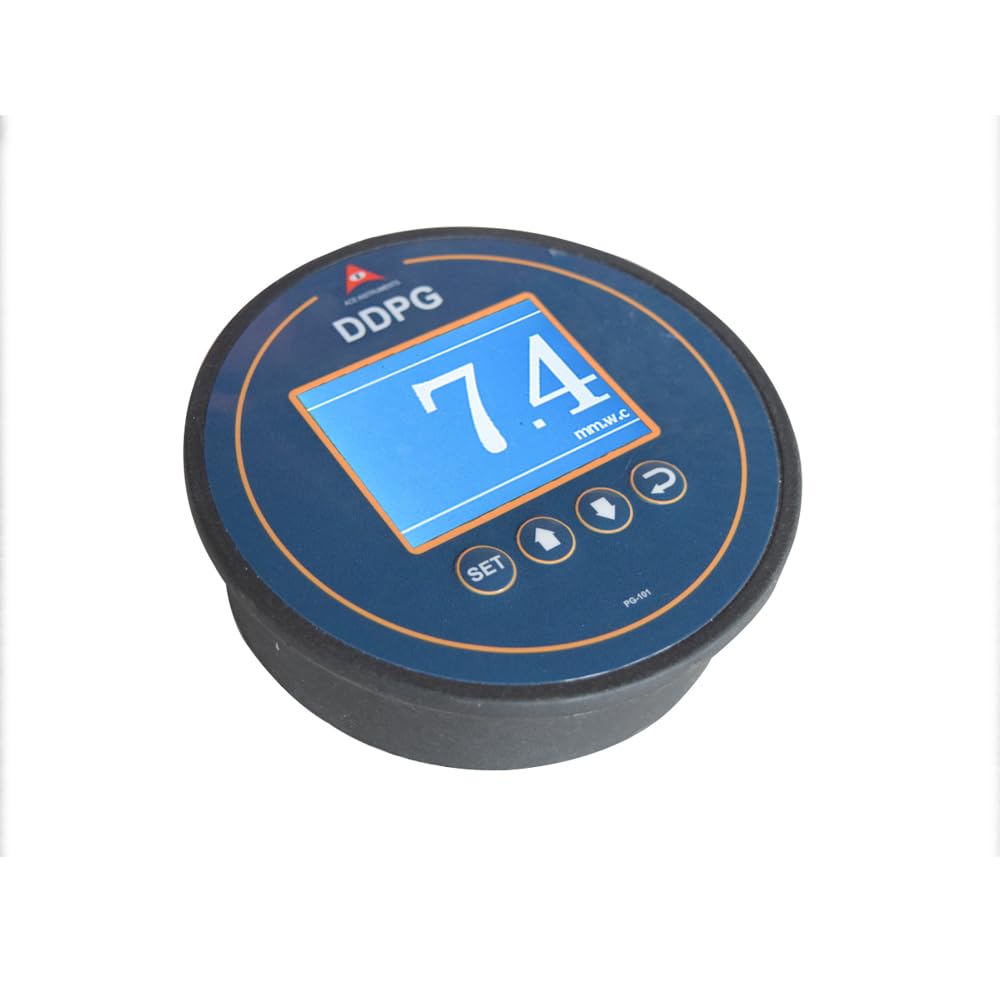 TFT Touch Screen Panel Digital Differential Pressure Gauge for Clean Rooms, Hospital OT Rooms, Laminar Cabinets, Safety Units Model: AI-DDPG