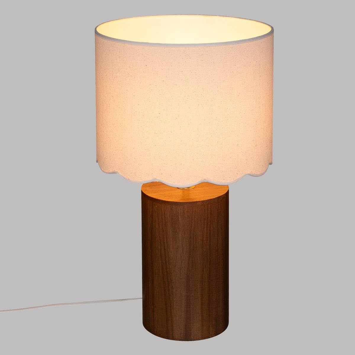 Lampe à poser "vania" h50cm marron - Atmosphera créateur d'intérieur