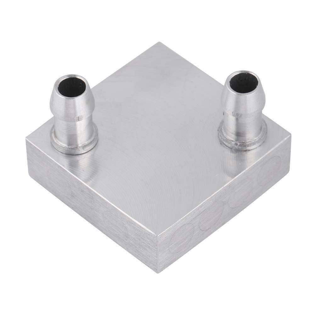 Water Cooling Head, Silver Oxide Alloy Water Cooling Head 0.5mm Internal Fin Firm 40x40mm for Computer CPU Water for Industrial Inverter Drive-image-44