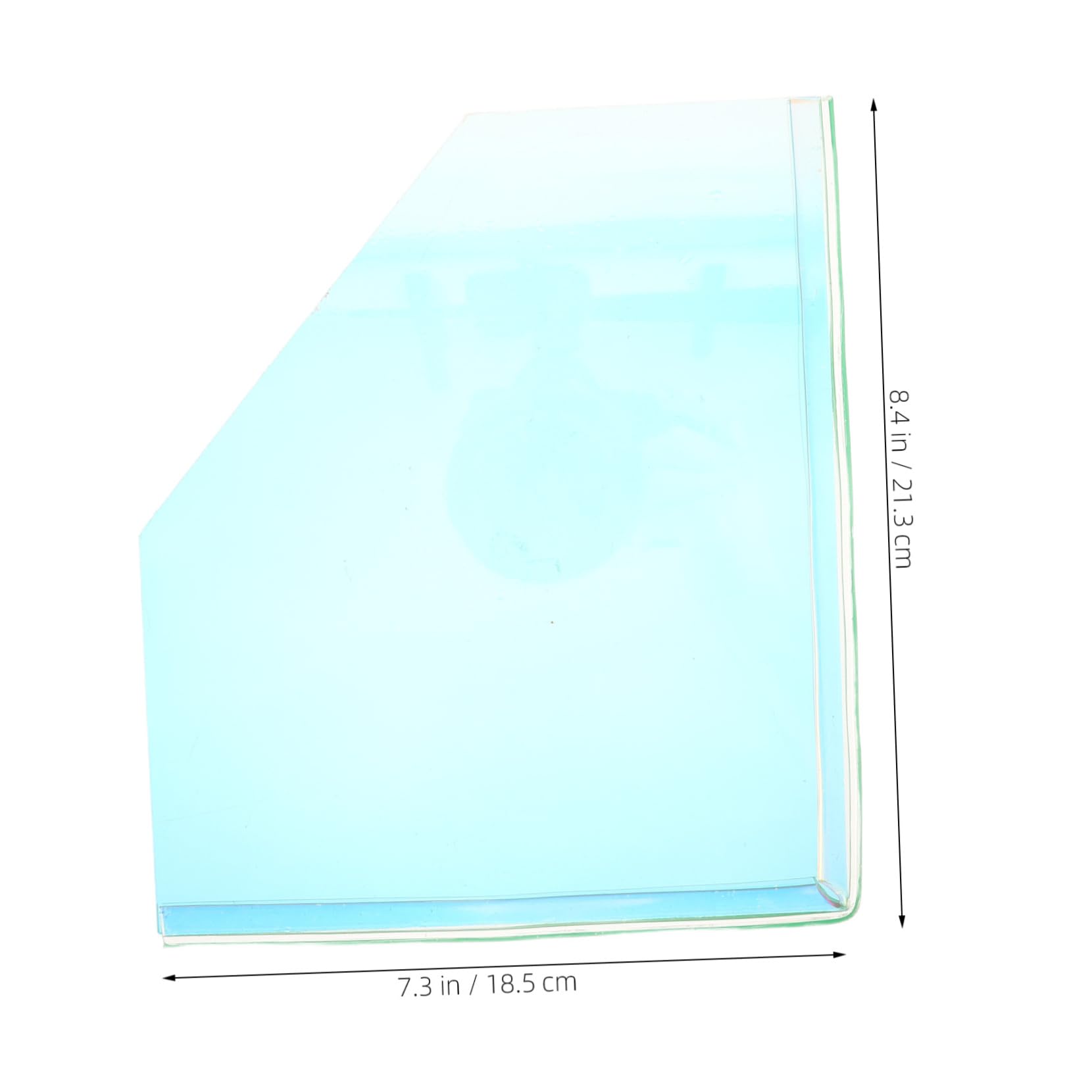 ARTIBETTER 1Pair Acrylic Shower Splash Guard Bath Tub Water Blocker Self Adhesive Corner Baffle for Splash Prevention Bathtubs and Sinks Durable and Lightweight Design