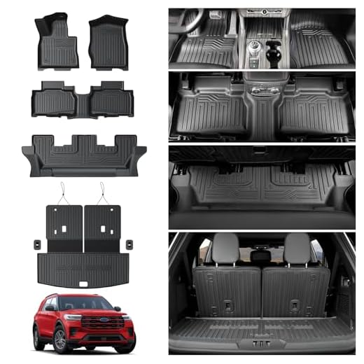 HOUCLEMIC All Weather Floor Mats