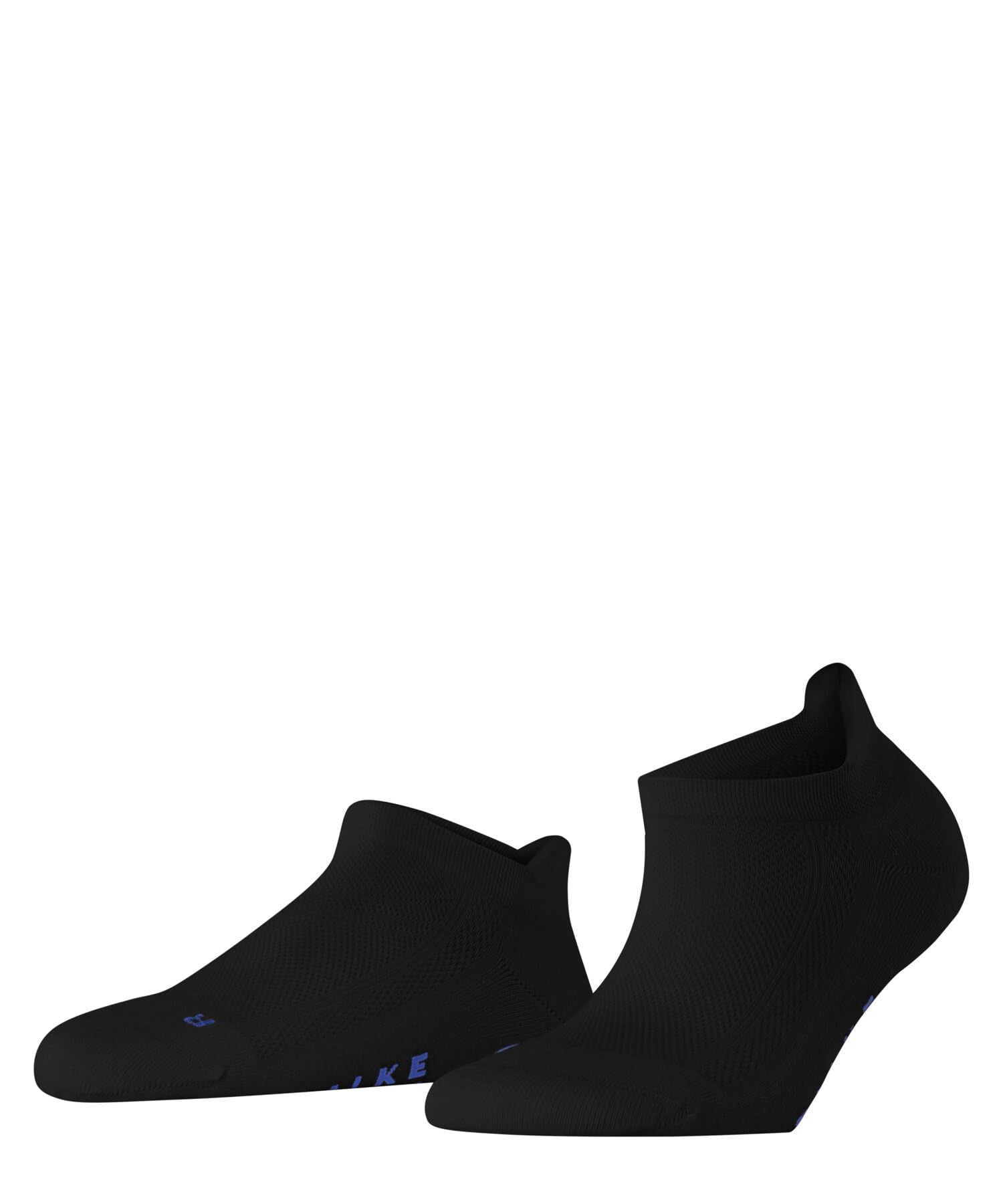 Falke Women's Black 3000 Cool Kick Sneaker W Sn Soft Breathable Quick Drying Low-Cut Plain 1 Pair Trainer Socks, Black (Black 3000) New - Eco-Friendly, 2.5-3.5