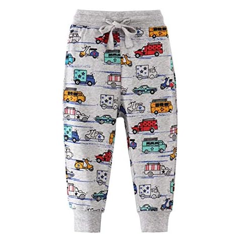 Little Hand Boys Jogging Bottoms with Cars Cover
