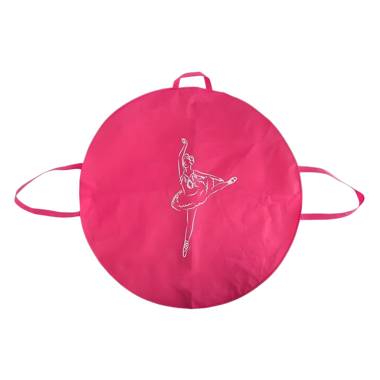 TISHITA Bolsa para Falda Tutú de Ballet, Bolsa de Ropa para Disfraz de Danza, con Correa de Mano y Hombro, Portátil y Gran Capacidad Plegable Poliéster Adecuada para Ensayo, Viaje, Vestuar — view 8